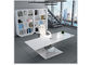 सुरुचिपूर्ण प्रबंधक कार्यालय फर्नीचर सफेद बेकिंग पेंट के साथ रचनात्मक विशेष आकार आपूर्तिकर्ता